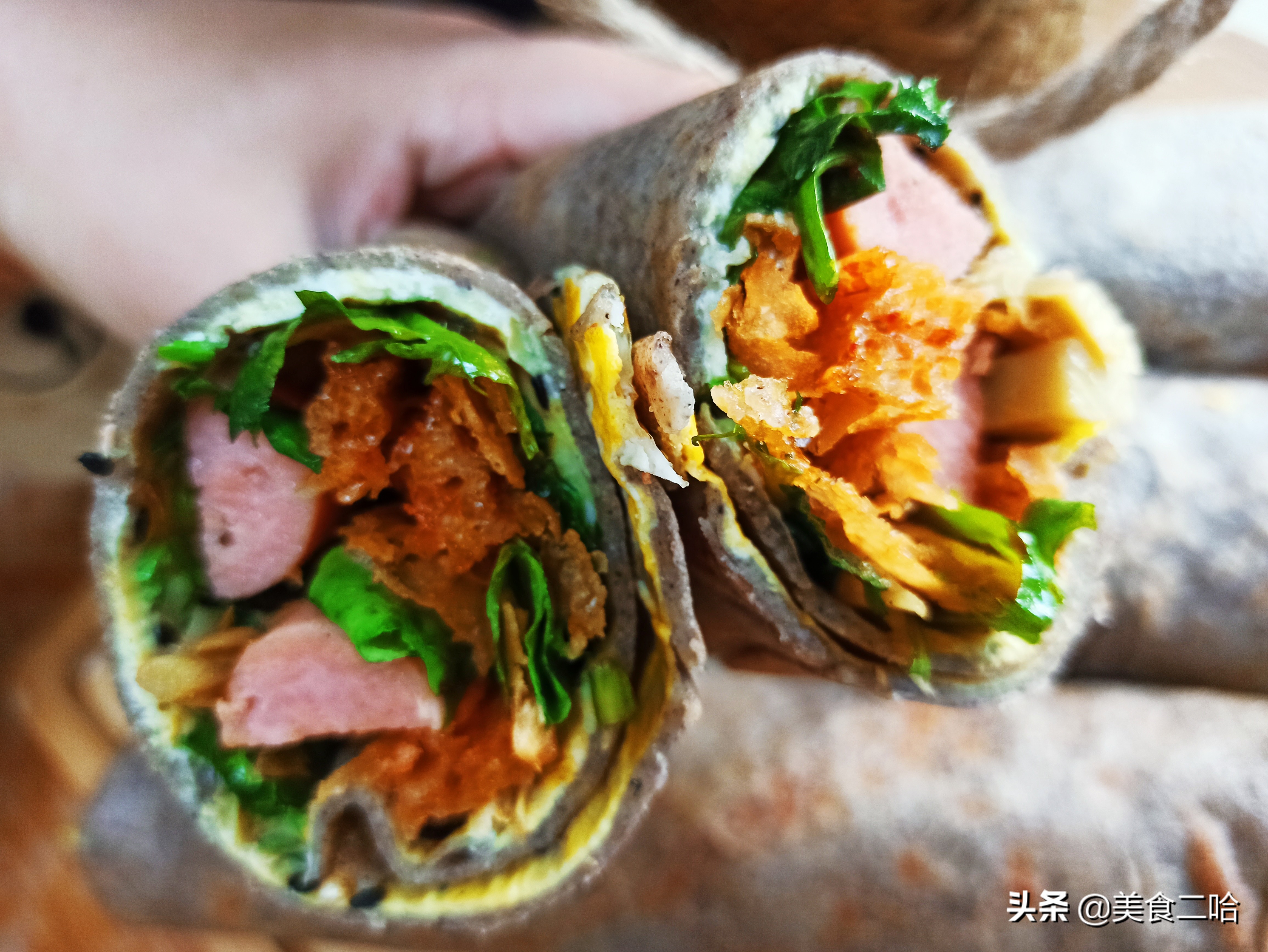 煎饼果子面糊家常做法最佳配方,煎饼果子怎么配面糊做出来软