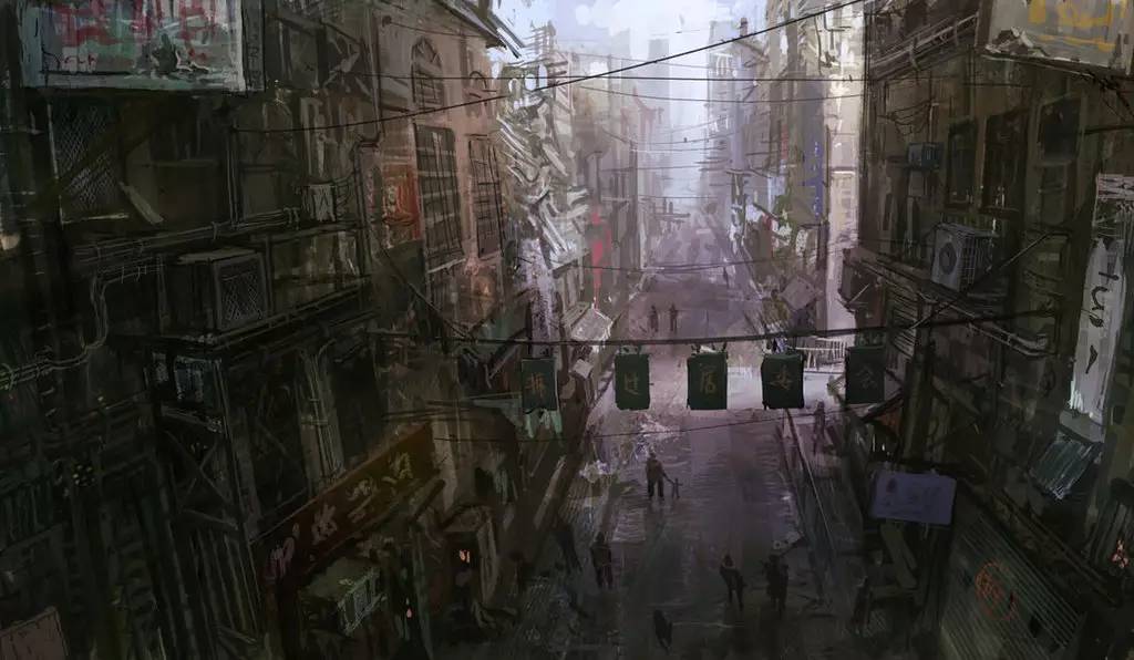 一组非常有意境的动画场景