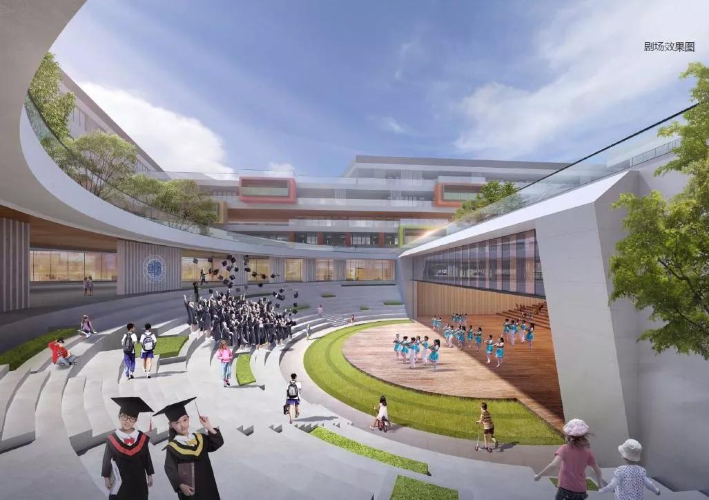 青浦兰生学校和复旦附中青浦分校,上海青浦兰生复旦分校选址