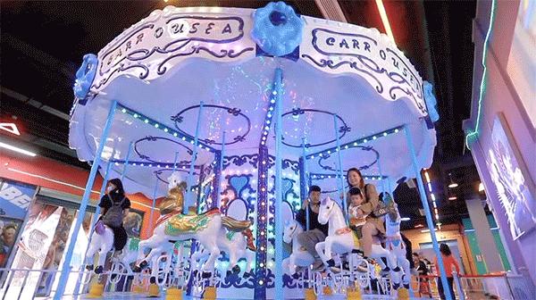 人气乐园游乐场亲子游玩,冬天游乐场室内游玩推荐