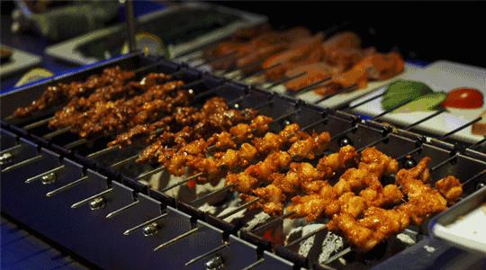 电烤羊肉串哪家最火,新疆美味羊肉串烤串店