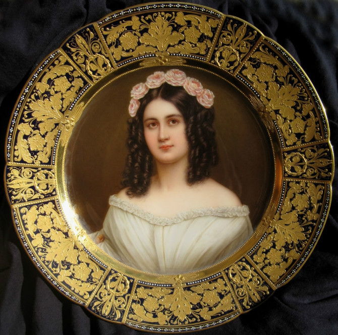 欧洲人物瓷板画,欧洲油画经典肖像画