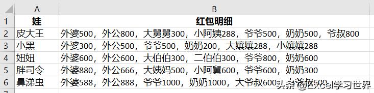 excel把数字和文字拆成两个格,excel单元格货币符号和数字分离