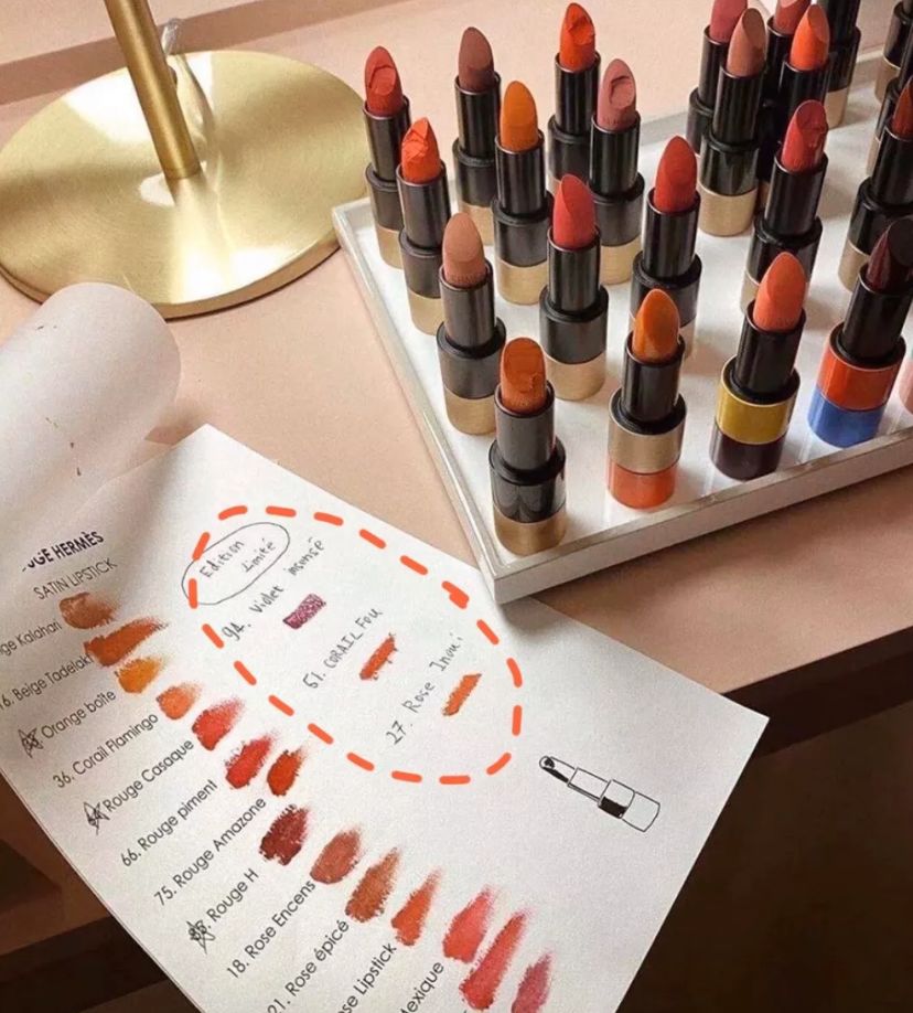 爱马仕彩妆羊毛套装,爱马仕彩妆新款