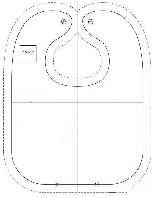 旧衣服制作宝宝口水兜,手工制作婴儿围嘴用品教程