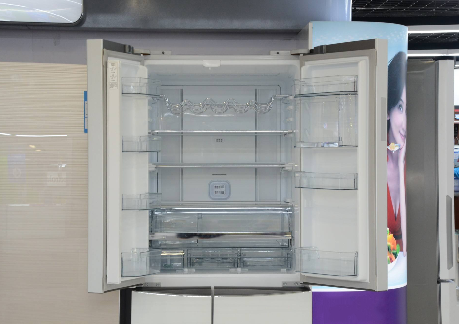 十字格冰箱和对开门冰箱区别,家用十字门冰箱最大容量是多少