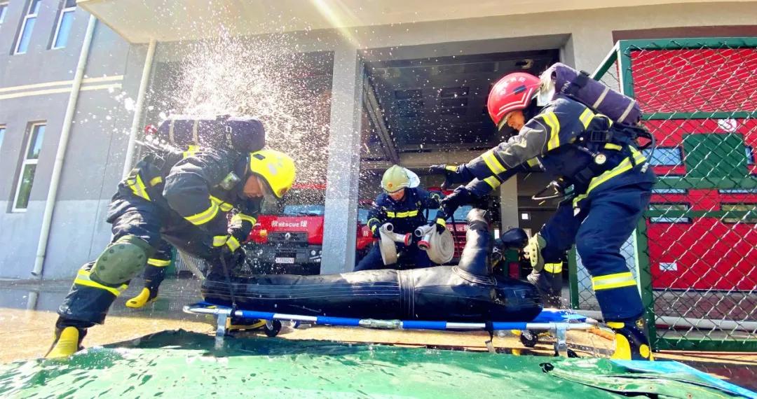 最美消防队营区,最美消防站