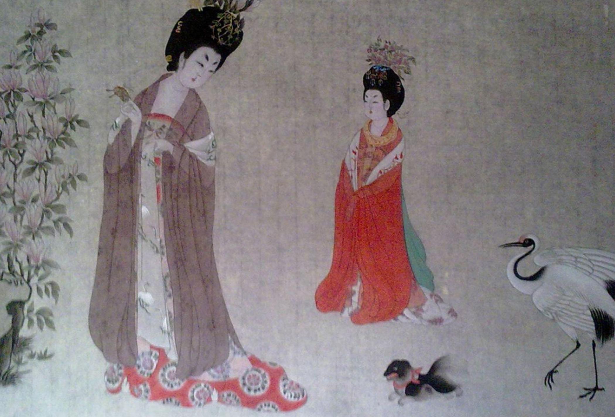 唐朝杨玉环胖么,唐朝以胖为美但是杨玉环不胖