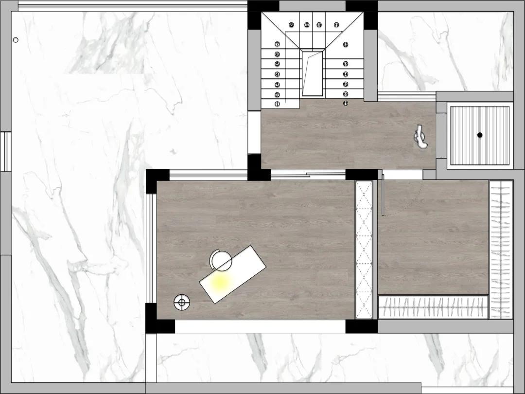 中式6层豪华顶级别墅,6层楼的现代风格别墅