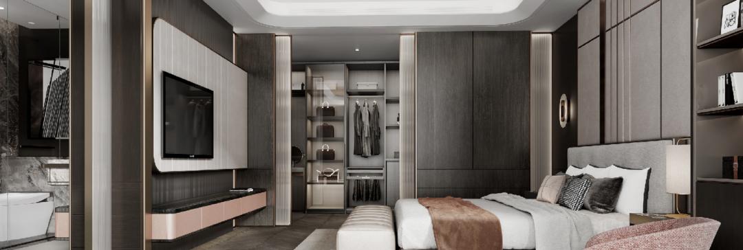 中海甲叁号院户型分析,中海地产甲三号110平米样板间