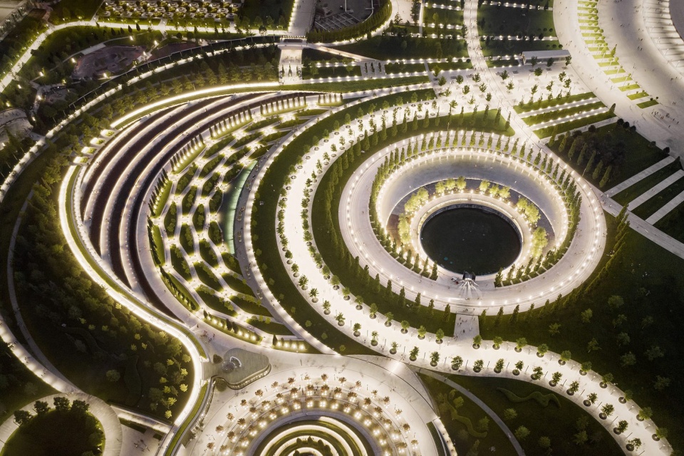 俄罗斯克拉斯诺达尔球场,俄罗斯公园景观