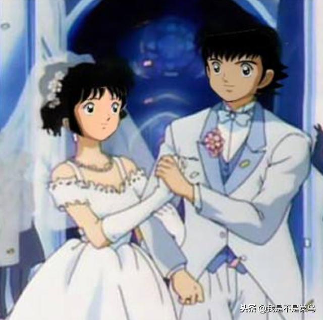 大空翼和早苗的温柔瞬间,大空翼与中泽早苗