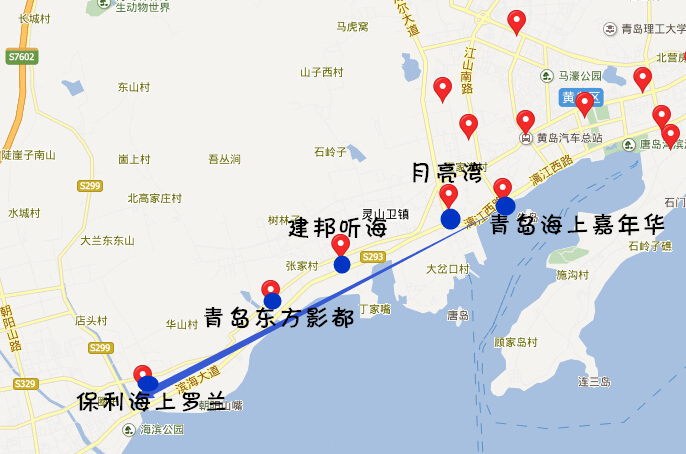碧海蓝天青岛好玩吗,青岛西海岸薛家岛片区