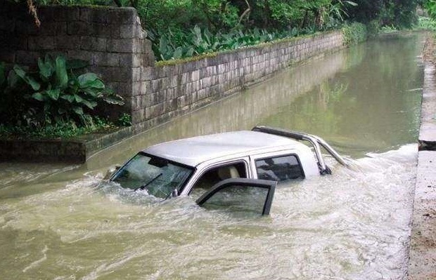 汽车不小心掉到河里如何自救,汽车不小心掉沟里了怎么办自救