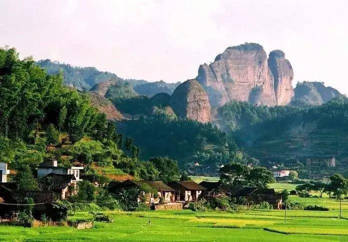 崀山红景区,丹霞地貌崀山