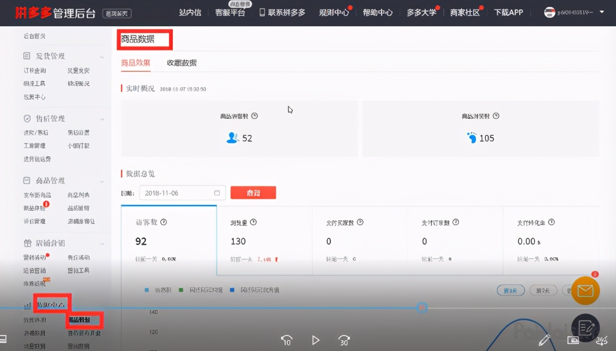 拼多多新手指南第二节——商家入驻：商城后台操作界面介绍
