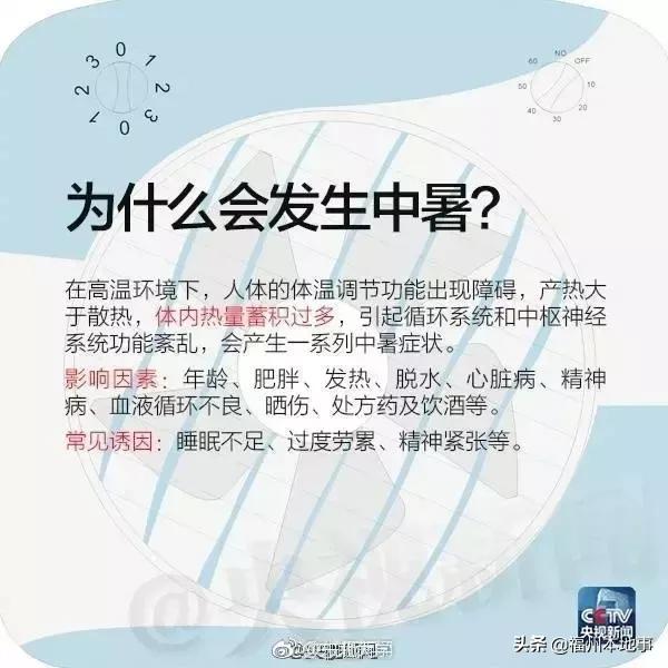 中暑住进icu昏迷不醒好几天,警惕持续高温夏季中暑