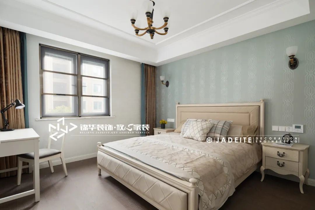 锦华装修美式案例,锦华装修效果图小户型