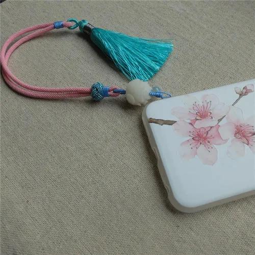 简单好看手机挂绳,好玩好看的纯手工中国风手机挂绳