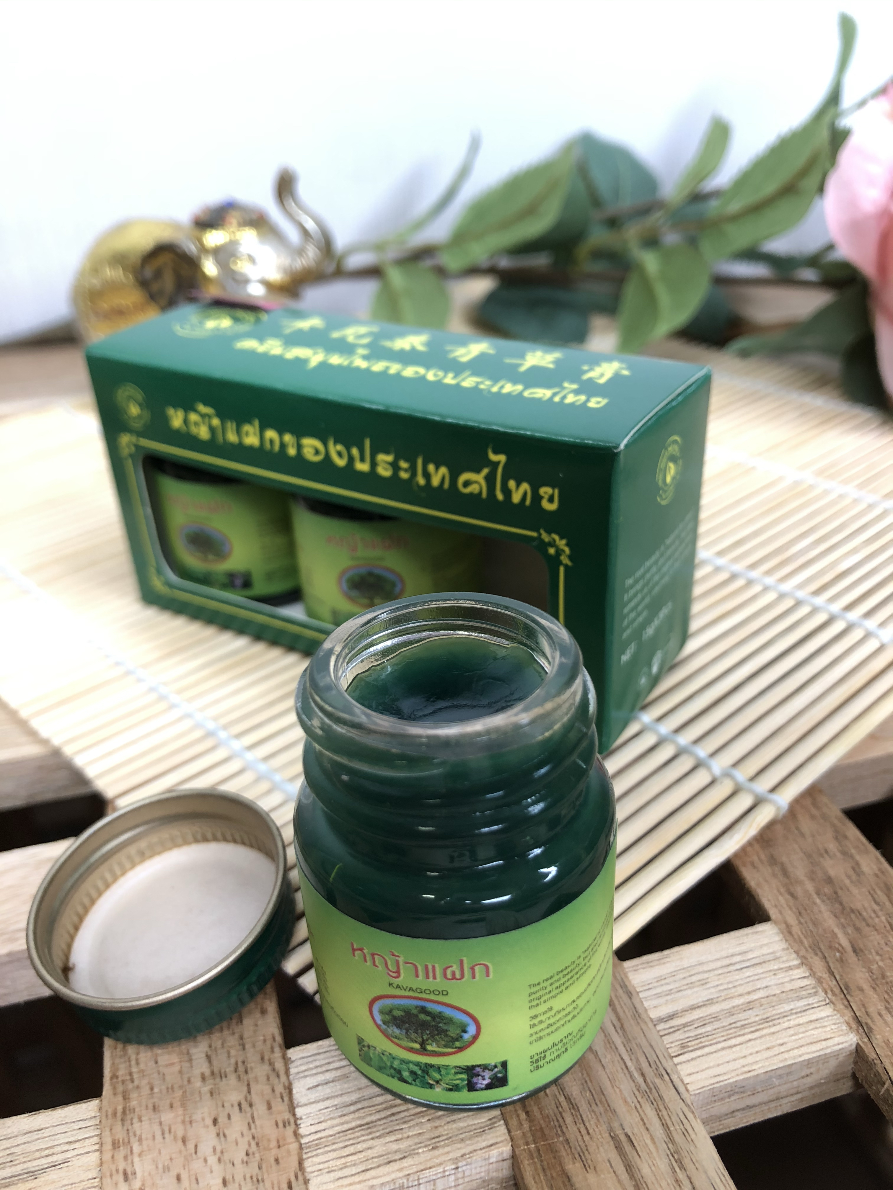 泰国青草膏驱蚊止痒效果杠杠的,泰国薄荷膏卡瓦库德驱蚊清凉止痒