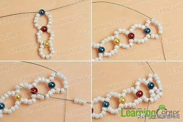 各种珠子串手链的教程,价值不菲的手链