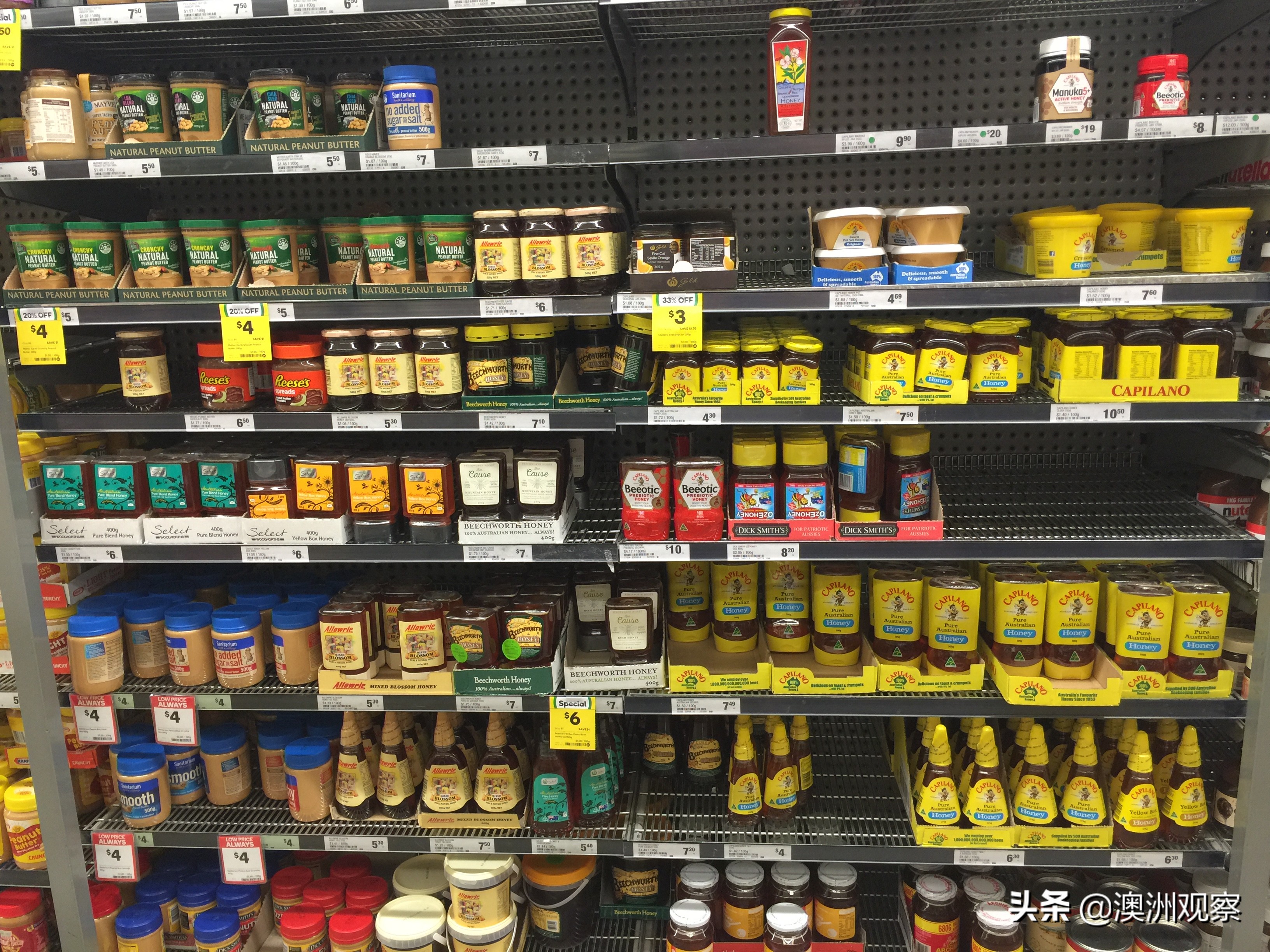 带你逛一下现在的俄罗斯超市,澳洲超市购物价目表