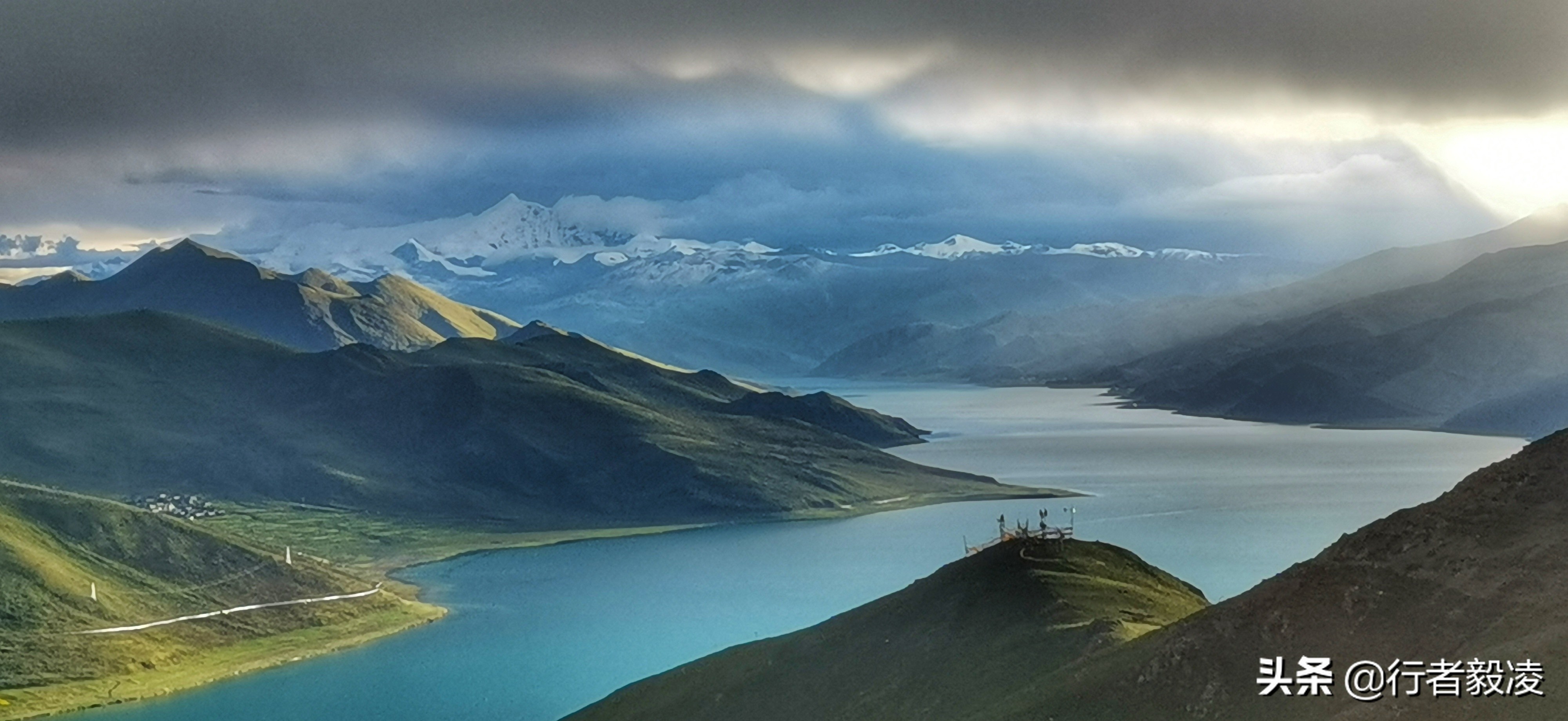 西藏羊湖行摄攻略,拉萨骑行路上的风景