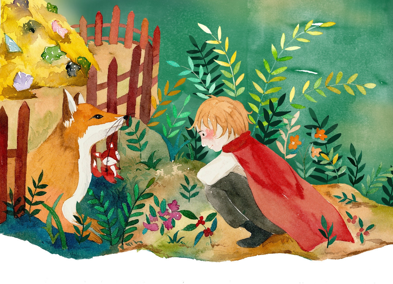 小王子中英版thelittleprince,thelittleprince小王子大字版