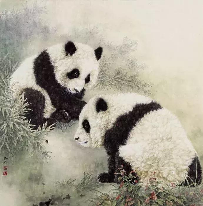 画100种可爱小萌物熊猫,怎么画熊猫简单又可爱