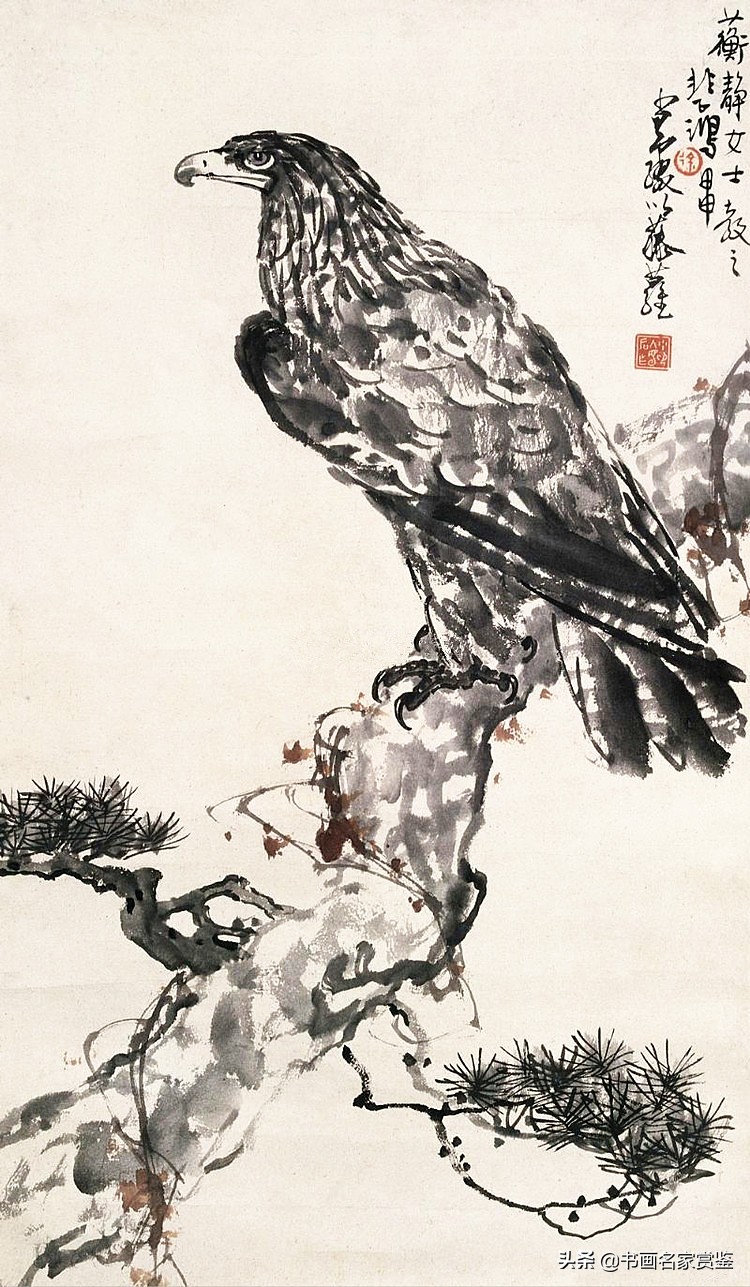 中国画家徐悲鸿图,中国画家徐悲鸿作画
