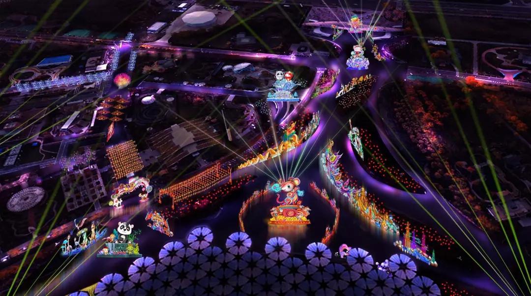 70000㎡！北京最美灯海就在这里了！万盏华灯绽放，开启一年好彩头~