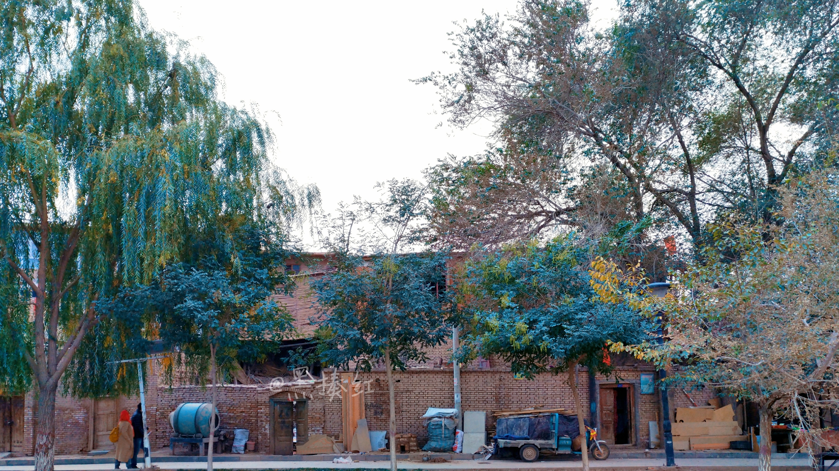 喀什古城废弃房屋,喀什废墟古城