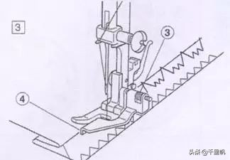 缝纫机针迹知识,缝纫机各种线迹说明及图解