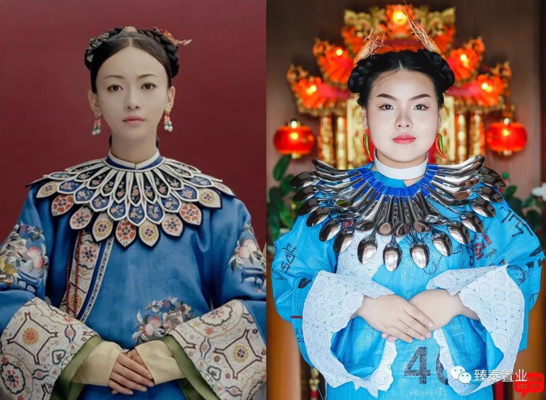 范冰冰蕾哈娜蓝色妆容,范冰冰蕾哈娜