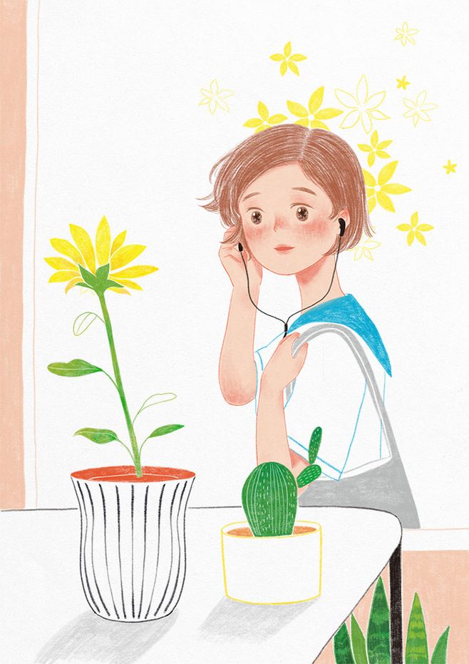 平凡的小幸福，来自韩国艺术家 Chassam