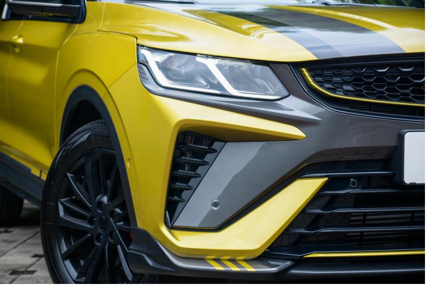 吉利缤越国产小钢炮贴车模,国产小钢炮吉利缤越pro