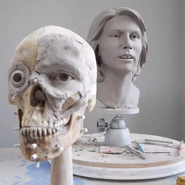 法医根据头骨还原死者,颅骨还原画像原理