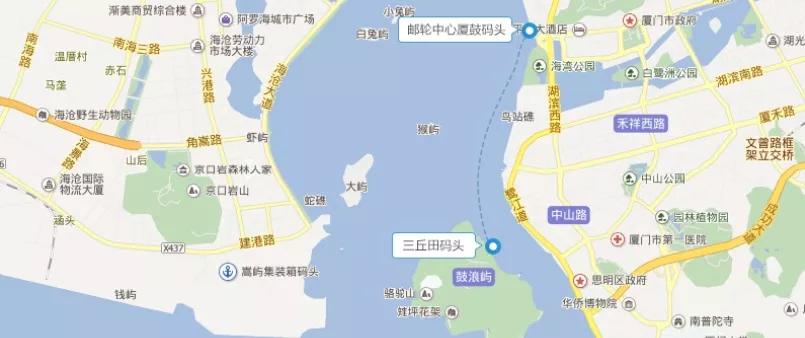 厦门鼓浪屿进岛路线图,鼓浪屿登岛需要预约吗