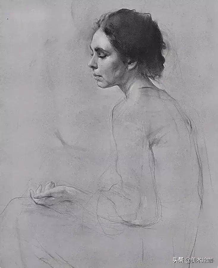 大师的素描线条,大师的素描几何体