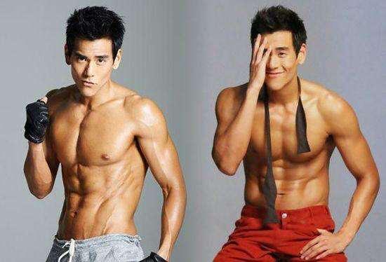 中国男明星肌肉排名前十名,60岁老戏骨肌肉