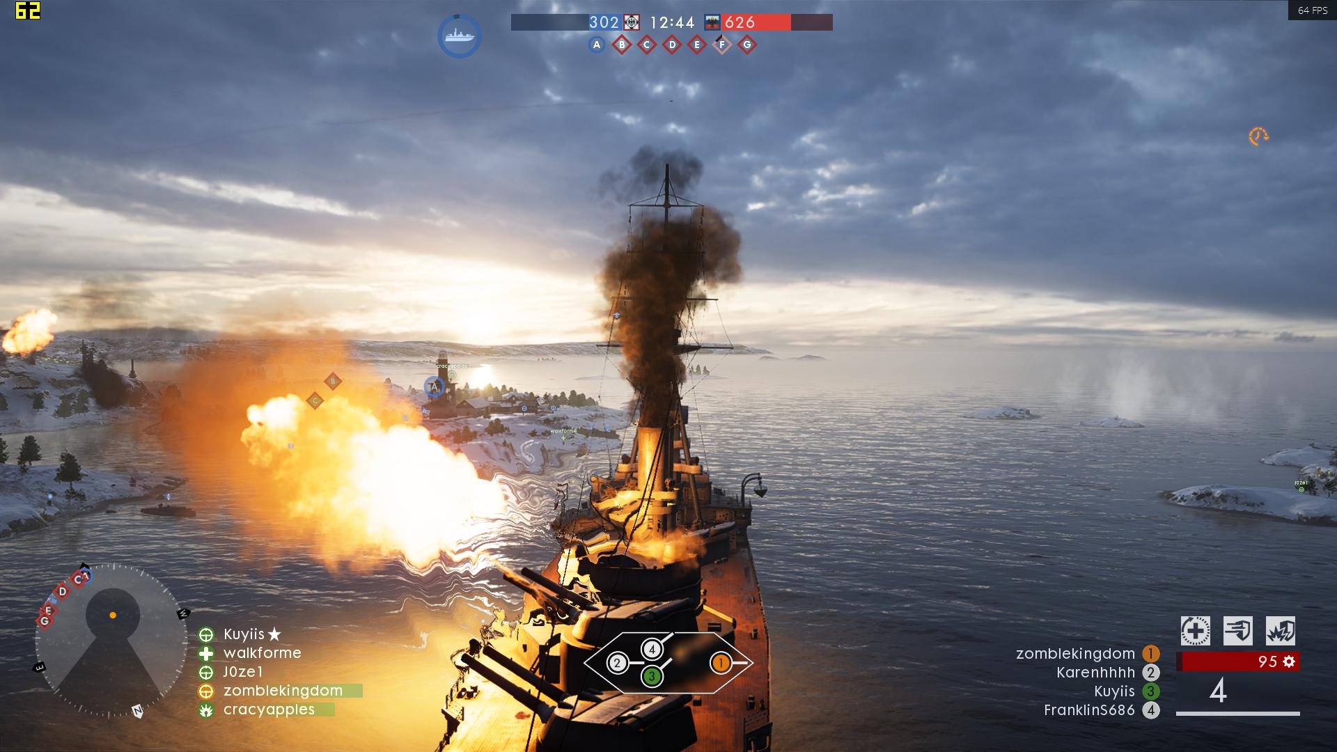 战地1怎么看fps,战地1顶级画质