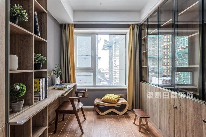 100个绝美书房设计,简单高端大气八平米书房设计