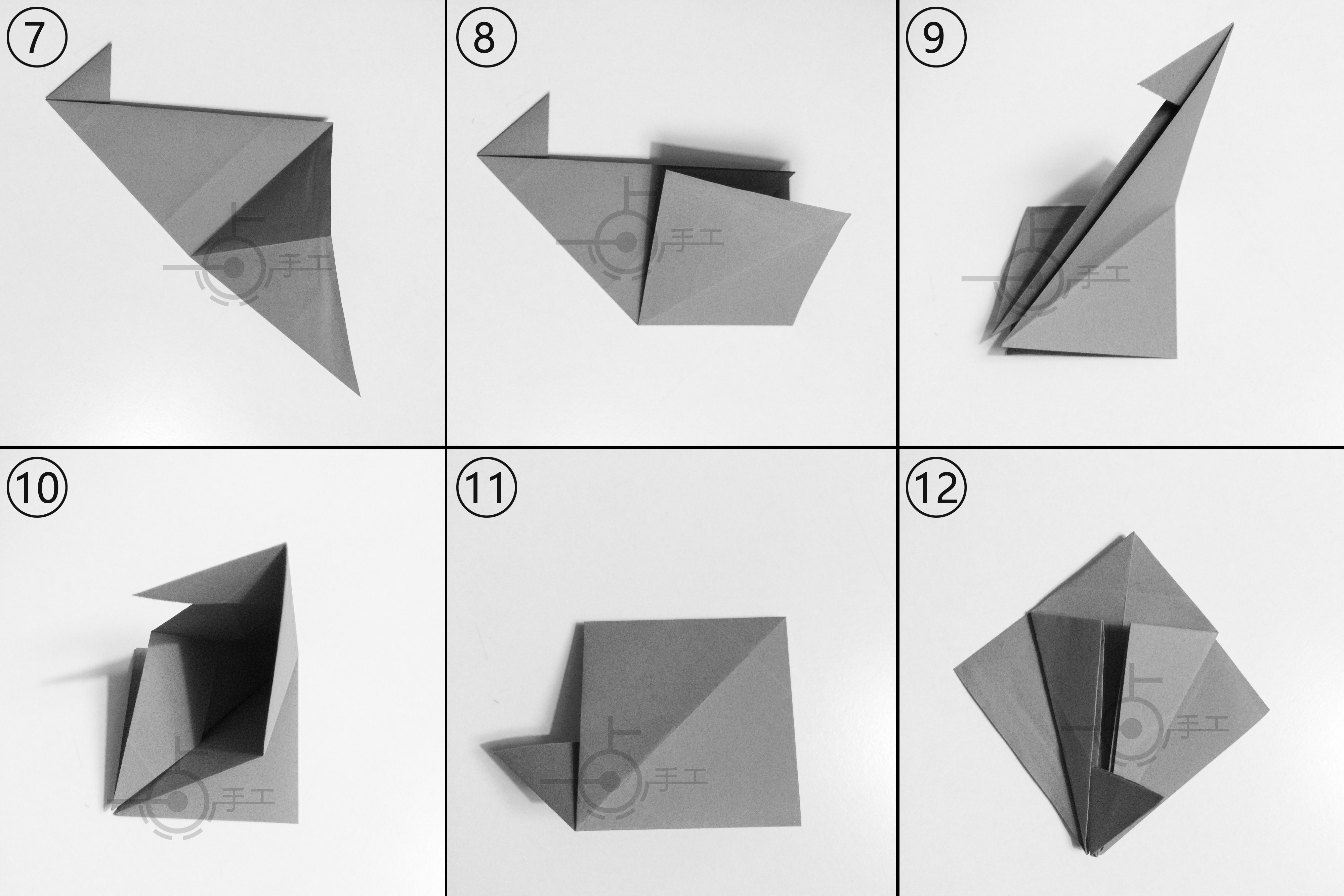 绝密飞行鹰爪模型,如何用纸折绝密飞行中的鹰爪一号
