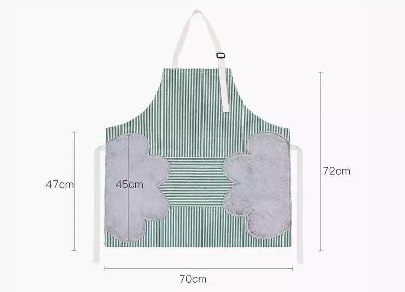 防水防油围裙好看实惠还实用,防油防水围裙一擦就干净