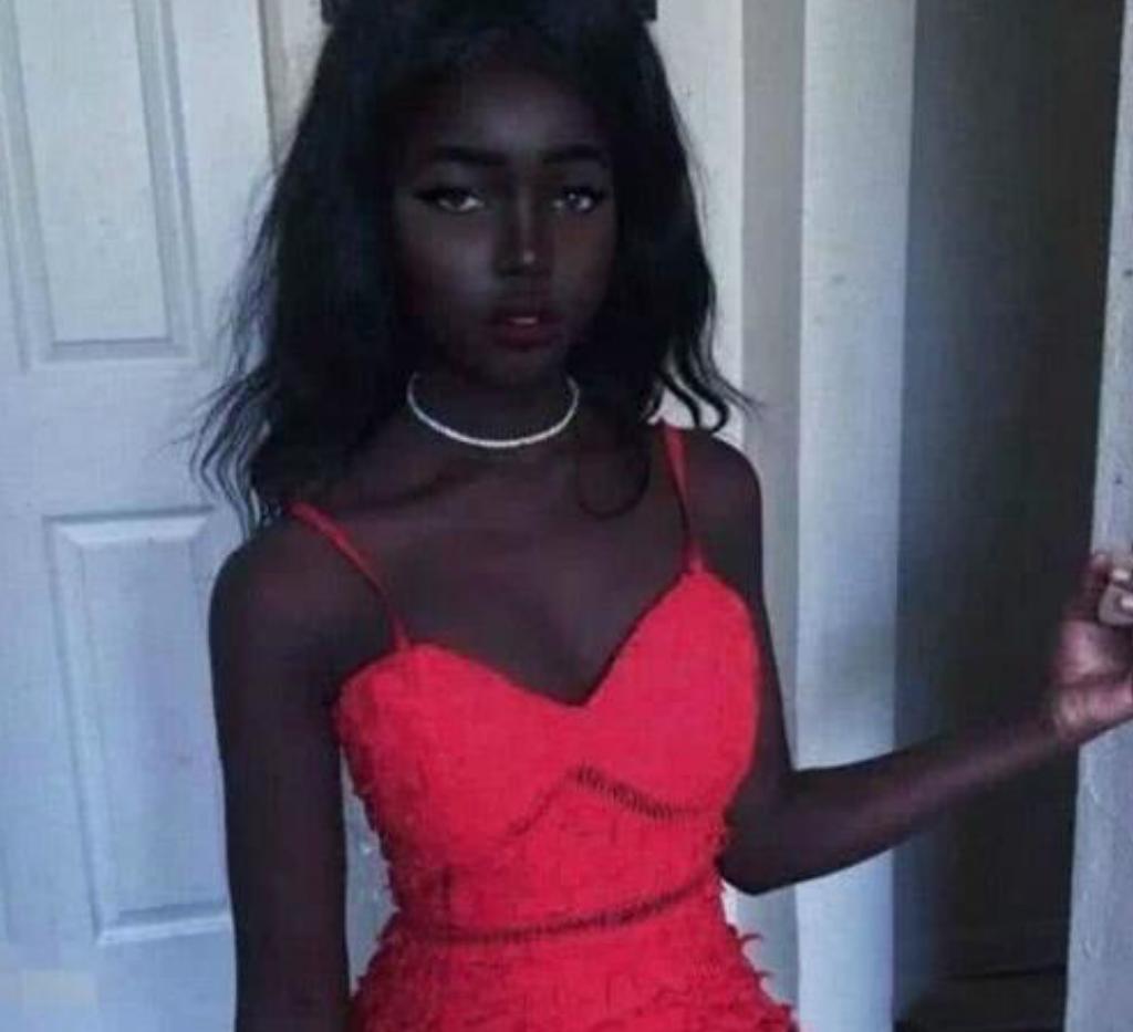 黑珍珠女孩绝美,最美黑珍珠女孩