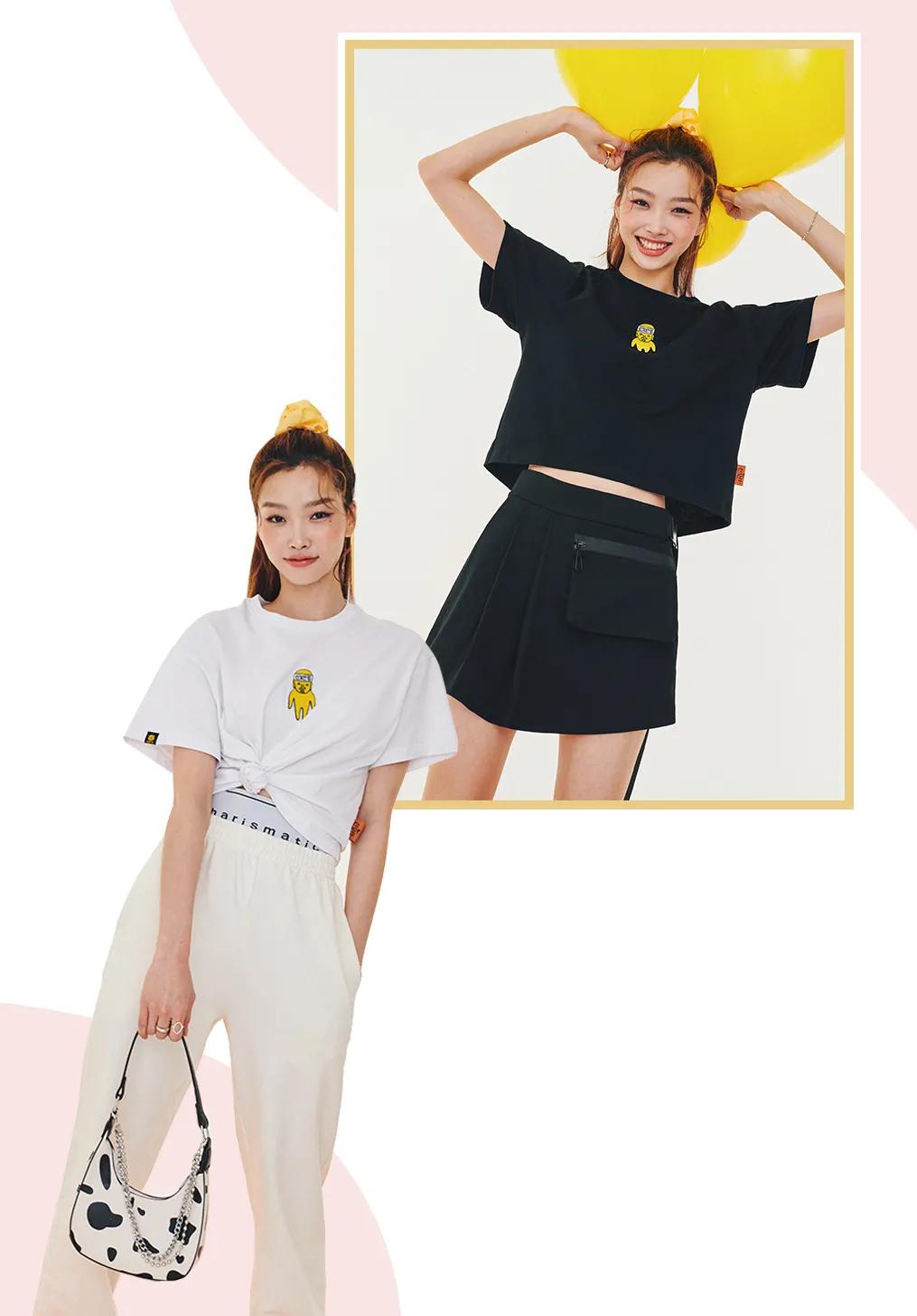 韩都衣舍联名黑t,韩都衣舍联名系列合集