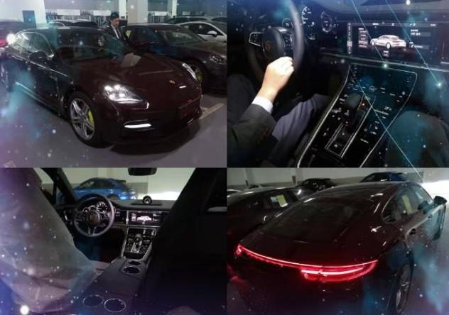 开豪车住洋房保时捷女,开着保时捷家住别墅