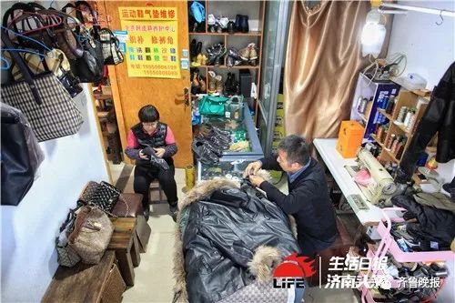 济南都市修补匠人：真假LV一摸便知，缝衣针、牙签是最顺手工具