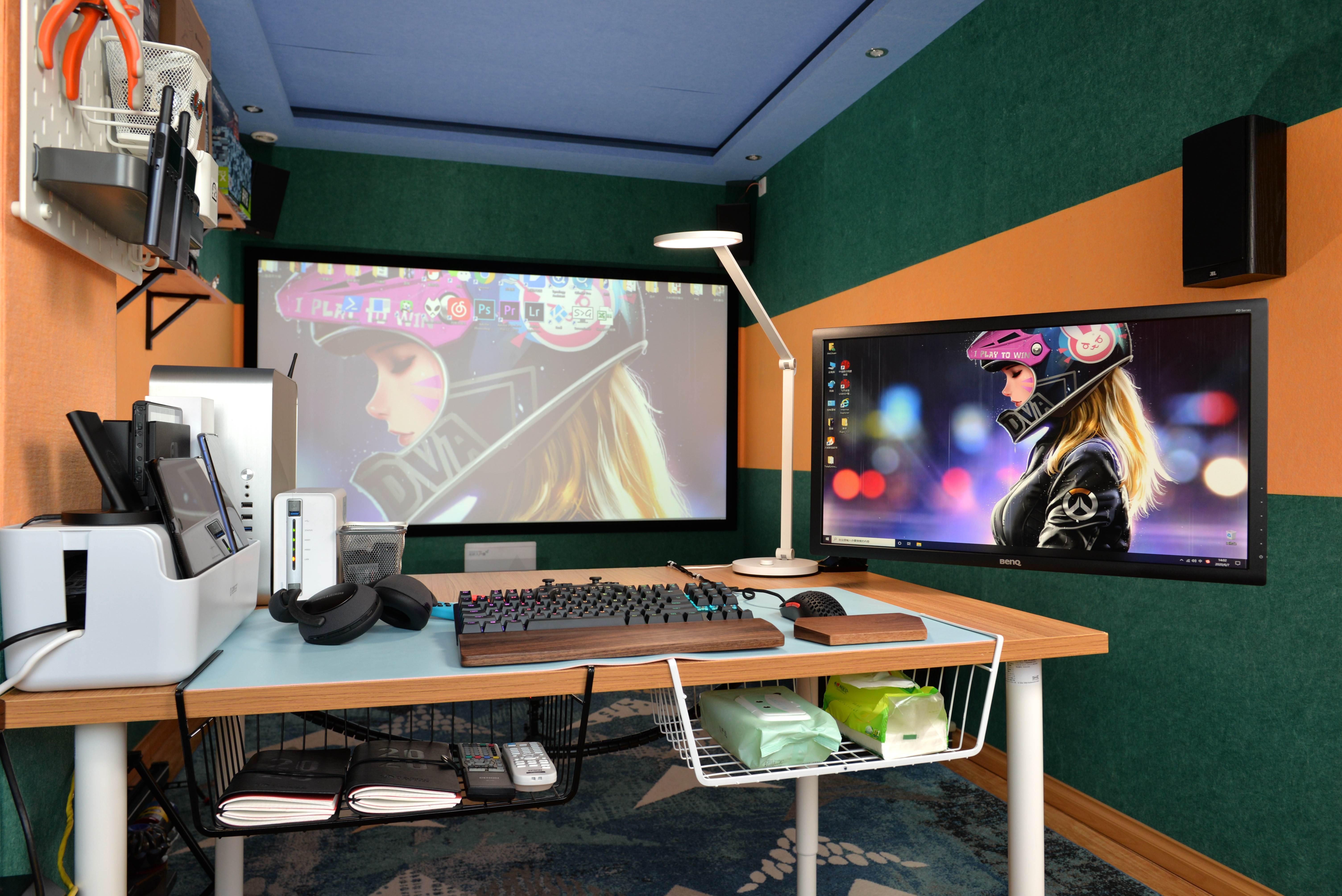 数十款桌面神器，打造100寸娱乐桌面，投影与显示器的完美结合