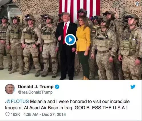 特朗普慰问驻伊美军，却被翻出逃兵役涉嫌“造假”的旧账？